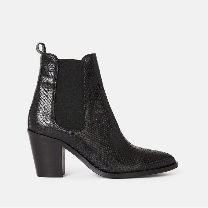 high heels leather