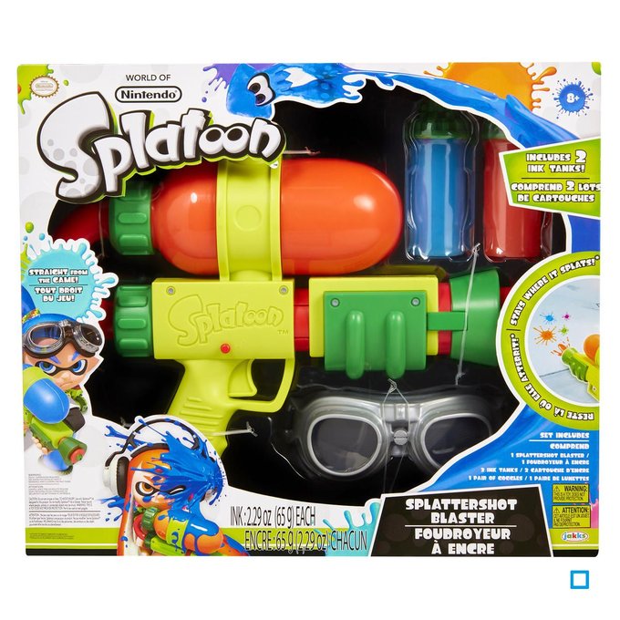 Splatoon Grand Set De Pistolet