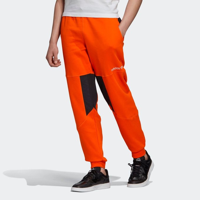 pantalon adidas noir et orange