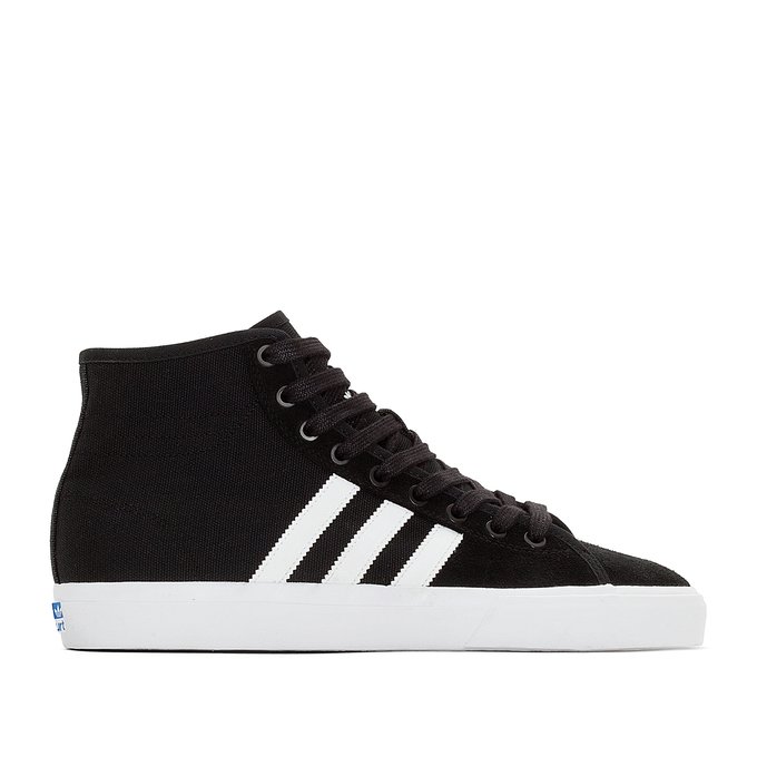 adidas high top trainers black
