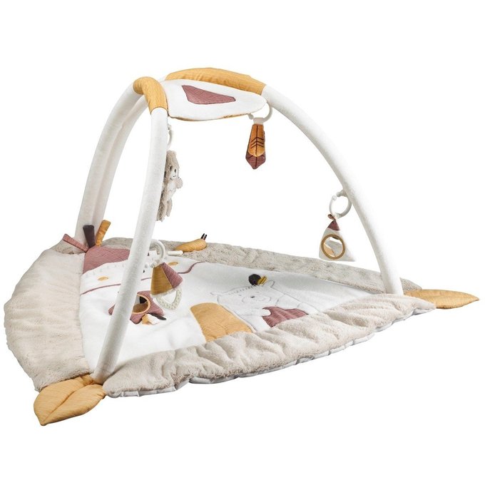 Tapis D Eveil Tipi Bebe Timouki Beige Sauthon La Redoute