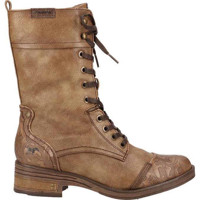 bottes fourrées homme mustang