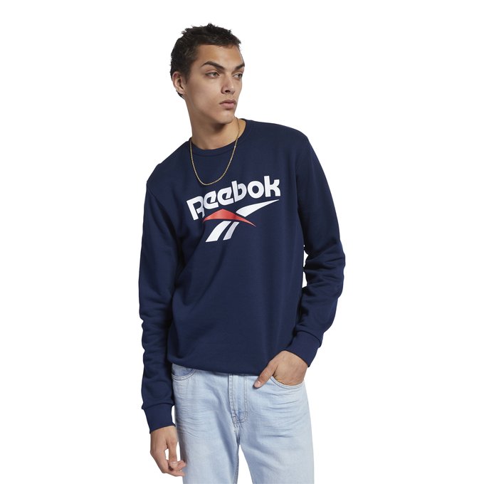 reebok vector logo sweatshirt