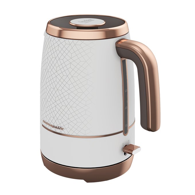 breville white rose gold kettle