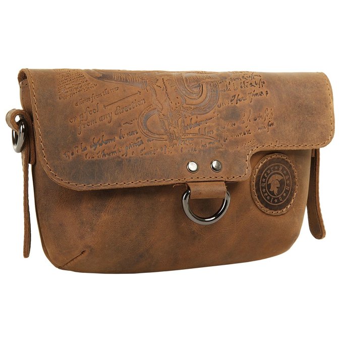 Sac à bandoulière marron Landleder | La Redoute Sac à bandoulière marron Landleder | La Redoute