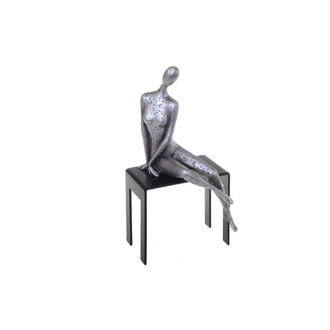 Objet Deco Chambre Femme Assise Gris Pier Import La Redoute