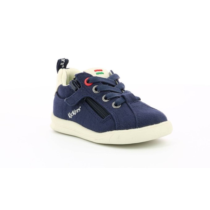 Sneakers basse toile chicago bb marine Kickers | La Redoute Kickers chicago bb | La Redoute