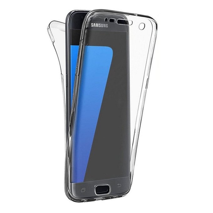 Coque Samsung Galaxy A5 2017 transparente intégrale AVANT ARRIERE 360° Protection complete en silicone
