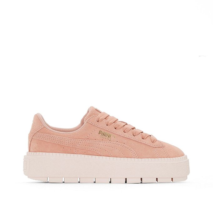 puma compensée beige