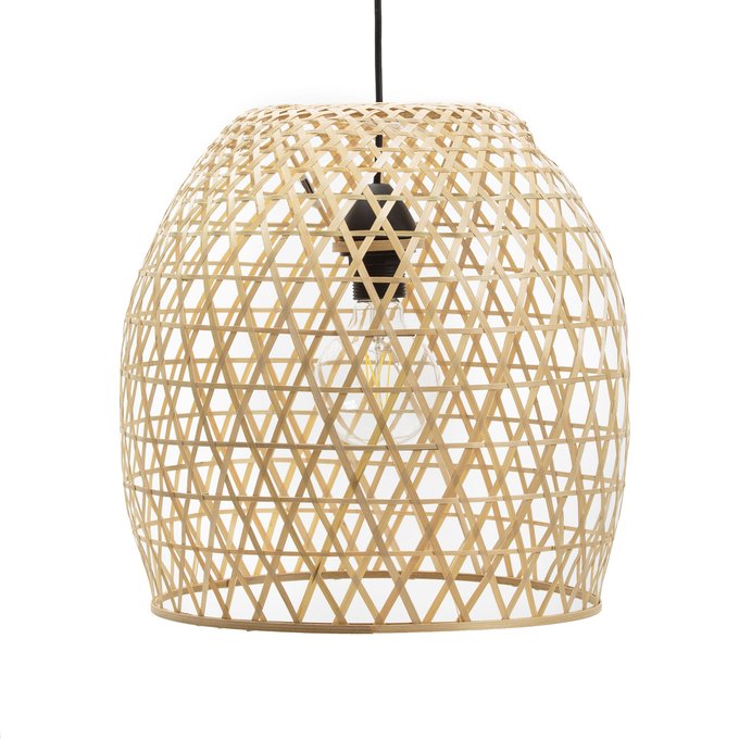 Teyda Bamboo Ceiling Pendant Lightshade 38cm La Redoute