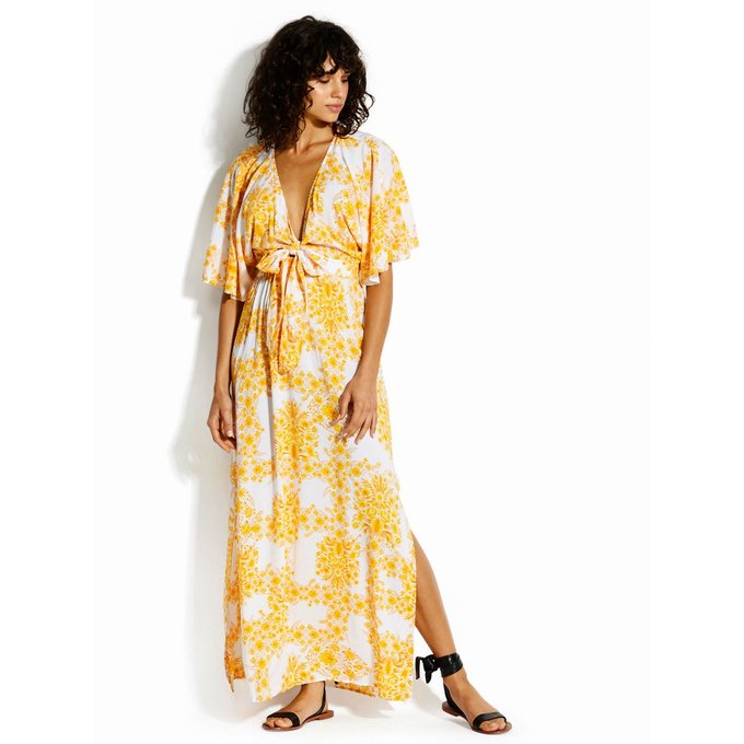 Robe De Plage Sunflower Maxi Dress