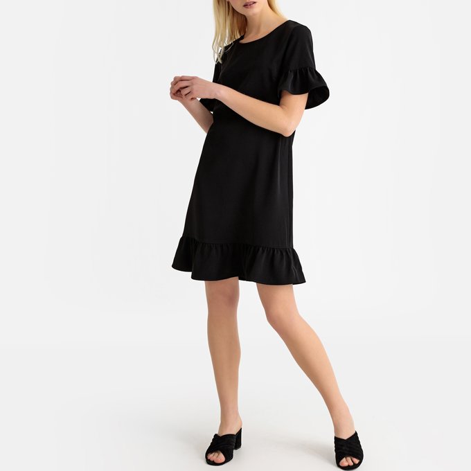 tie back shift dress