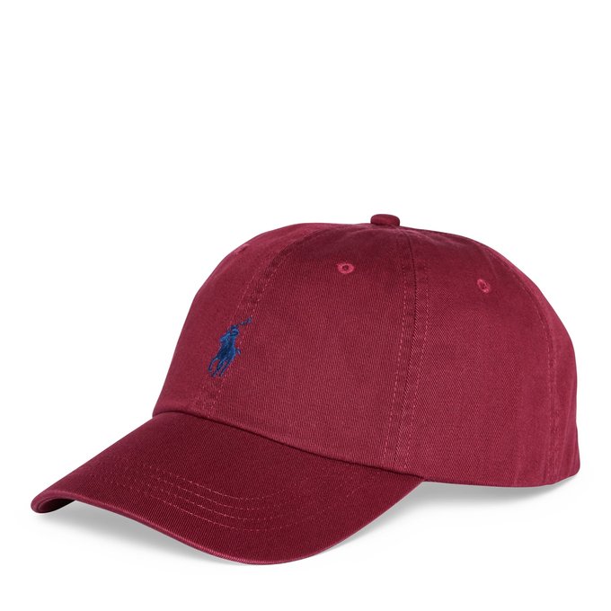 maroon ralph lauren hat