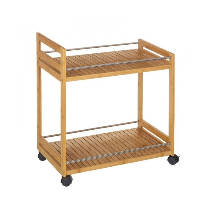 Table Roulante Bambou Desserte Bois Wadiga La Redoute