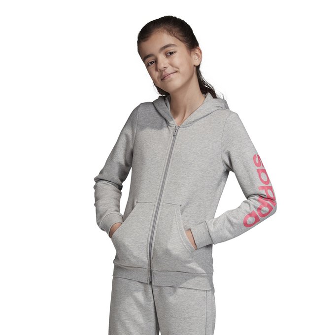 Kapuzenjacke 7 15 jahre graurosa Adidas | La Redoute Kapuzenjacke 7 15 jahre graurosa Adidas | La Redoute