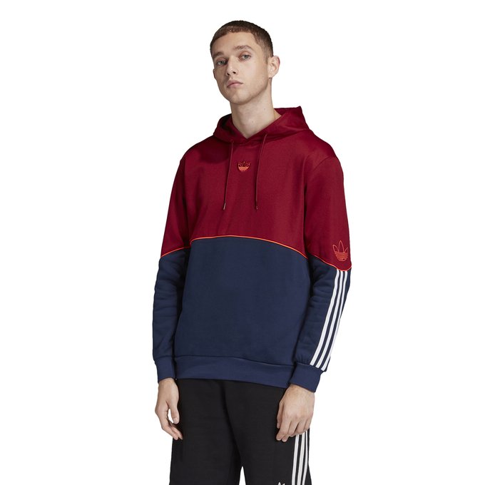 adidas outline pullover hoodie