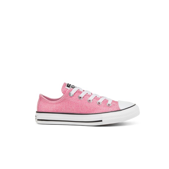 converse chuck taylor all star ox trainers in pink