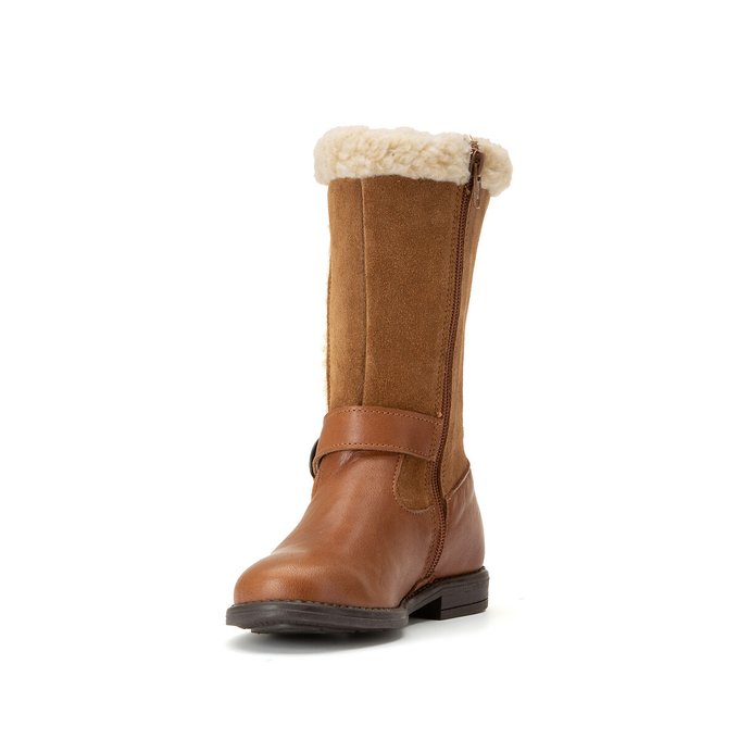girls fur lined boots
