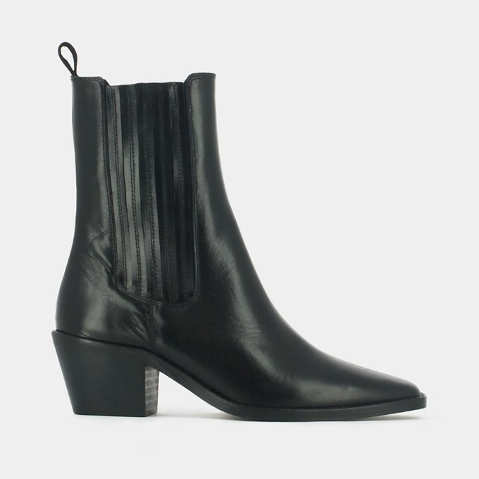 Birmania Leather Ankle Boots