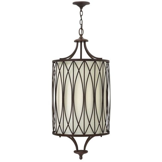 Suspensions Walden 4x60w Bronze Marron Hinkley La Redoute