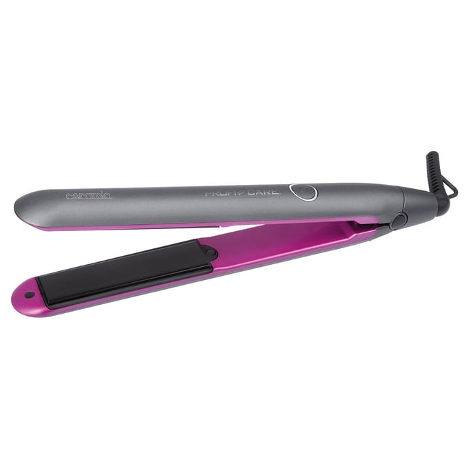 Alisador de cabelo rosa, Proficare