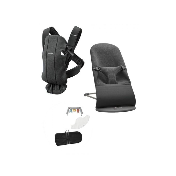 Pack Avec Transat Porte Bebe Mini Et Accesoires Jersey 3d Babybjorn La Redoute