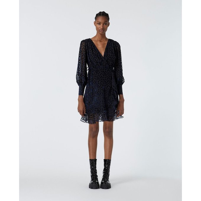 robe a pois the kooples