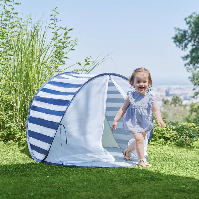 Tente Anti Uv Haute Protection 50 Raye Mariniere Babymoov La Redoute