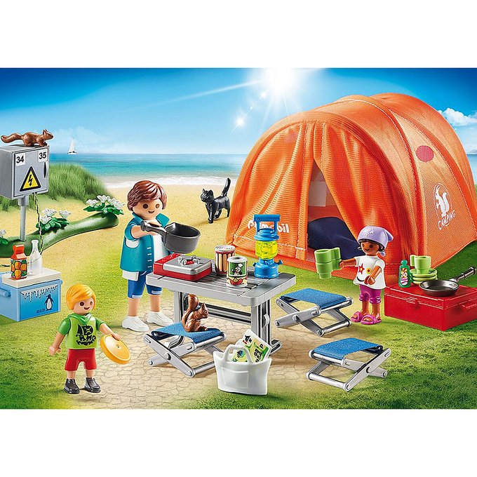 tente camping playmobil