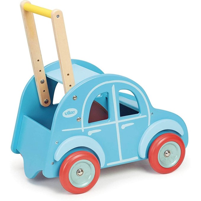 Chariot de marche voiture vintage dedeuch Vilac | La Redoute