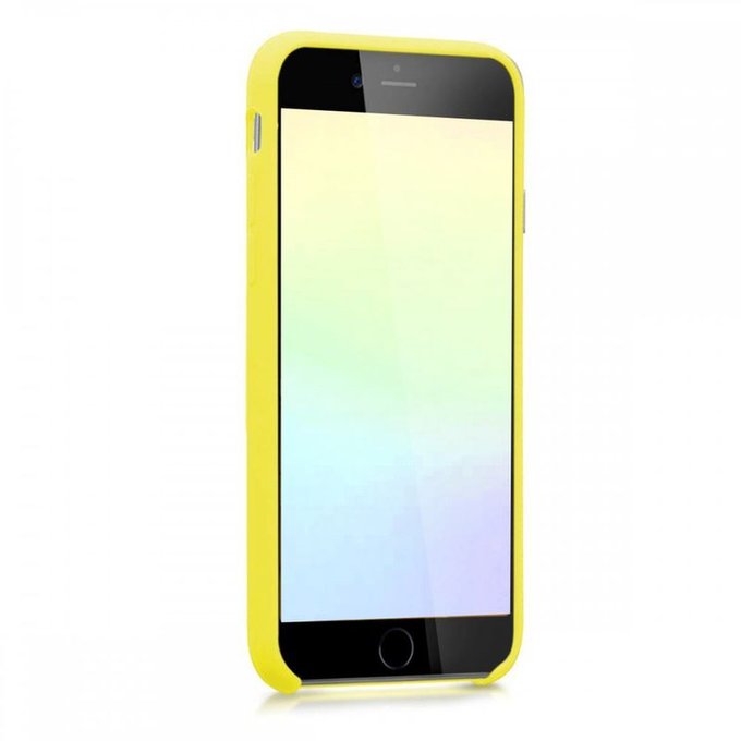 coque jaune fluo iphone 6