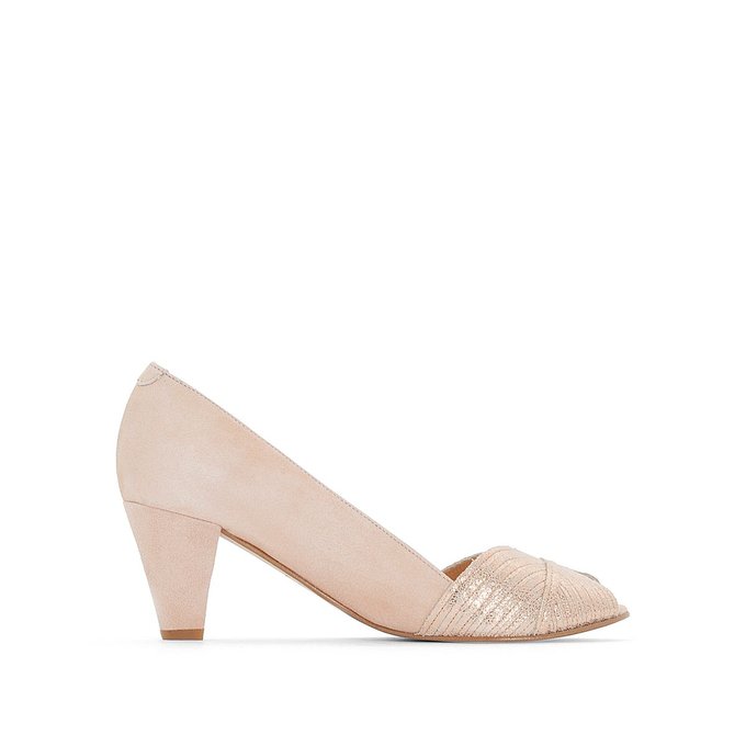 Escarpins pointus en cuir , rose JONAK Escarpins pointus en cuir , rose JONAK