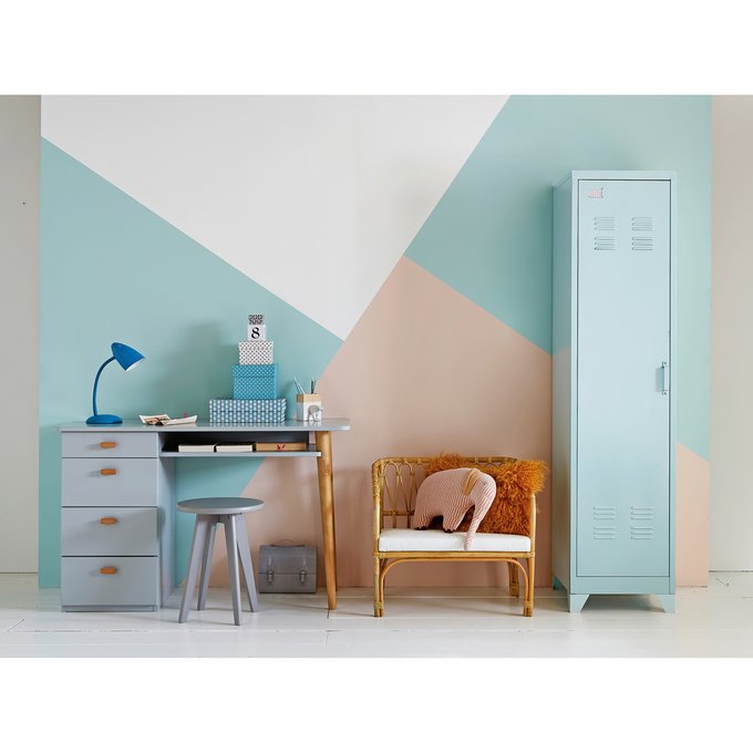 Hiba American Style Metal Locker Storage Unit La Redoute