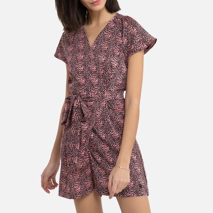 cheetah print playsuit