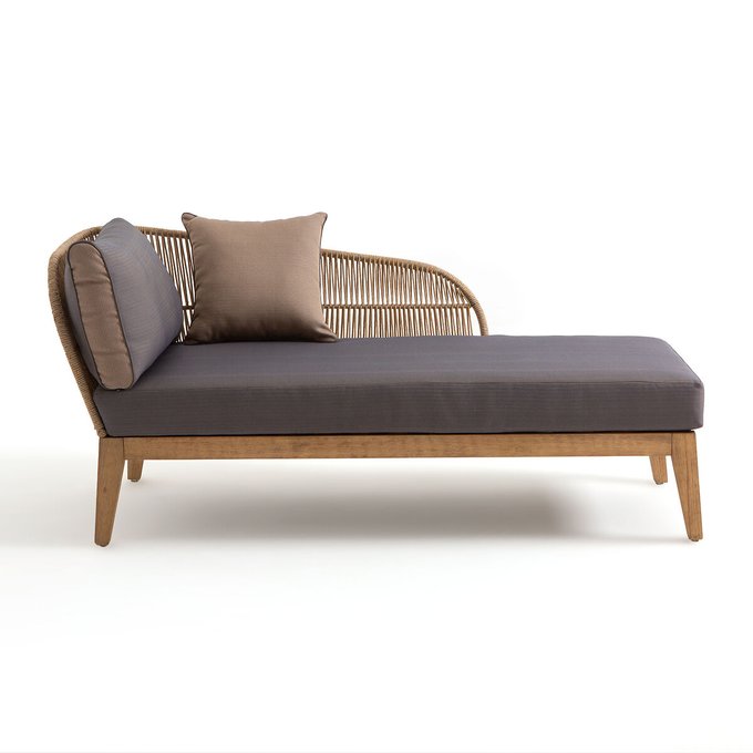 Chaise Longue Da Giardino Manhattan Grigio Talpa La Redoute Interieurs La Redoute