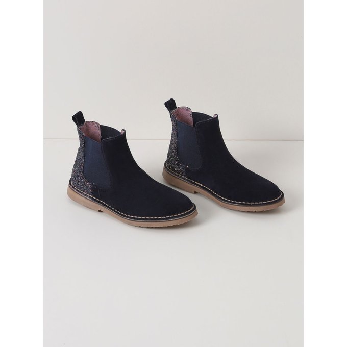 bottines chelsea paillettes