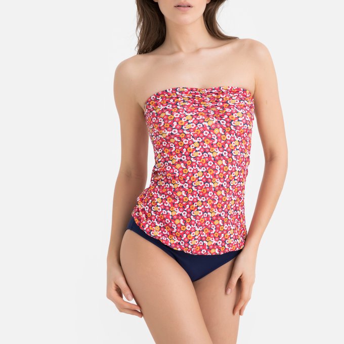 underwired strapless swimsuit