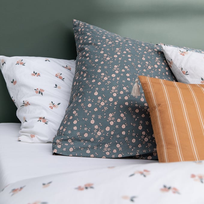 GABRIELLE PARIS X LA REDOUTE INTERIEURS Taie en coton lav&eacute;