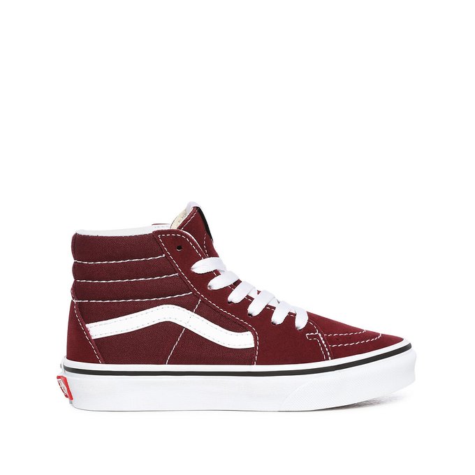 Kids uy sk8-hi trainers in leather 
