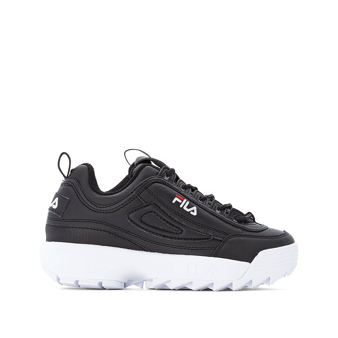 chunky fila trainers