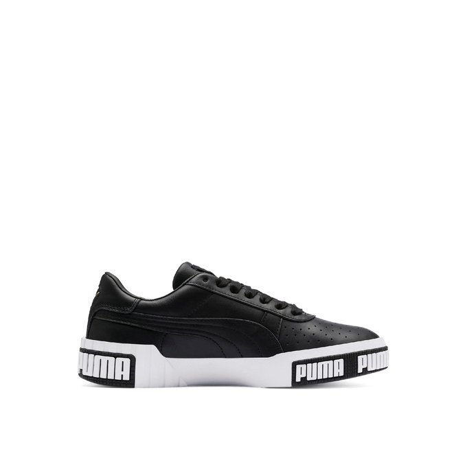 puma cali black leather