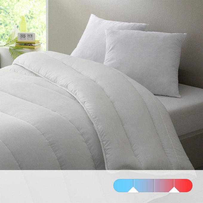 All Seasons Double Duvet 175 G M And 300g M White La Redoute