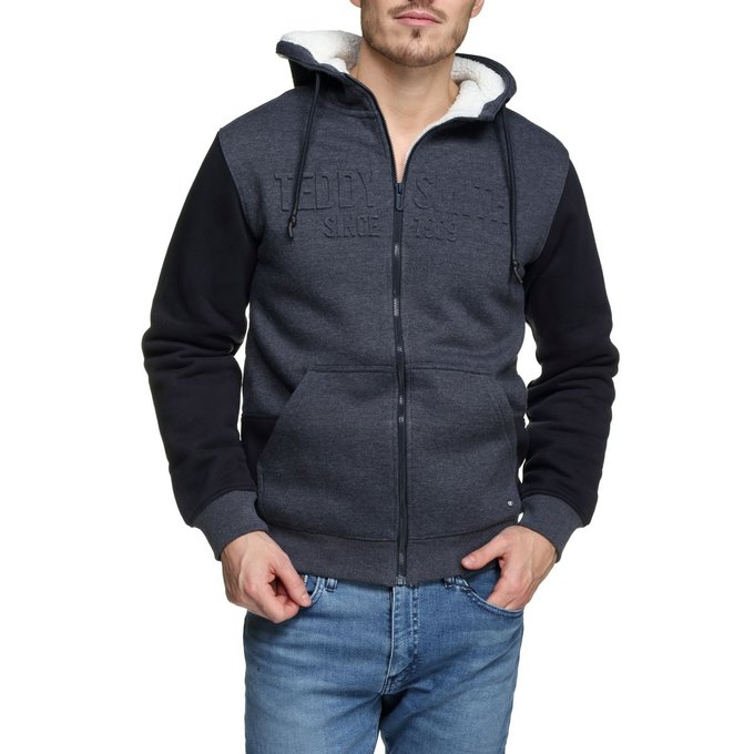 Gilet zippé à capuche Teddy Smith | La Redoute Parka m53x longue chaude à capuche Schott | La Redoute