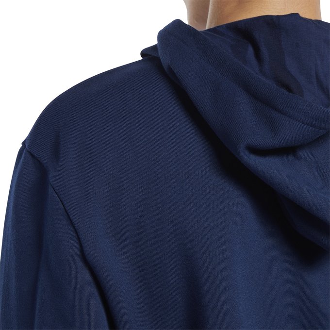 sudadera reebok classic azul