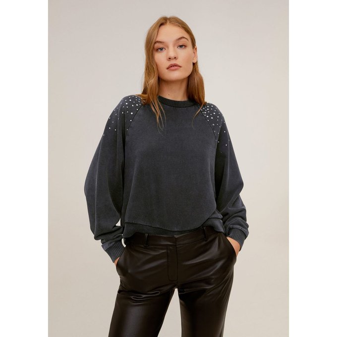 sweat shirt femme mango