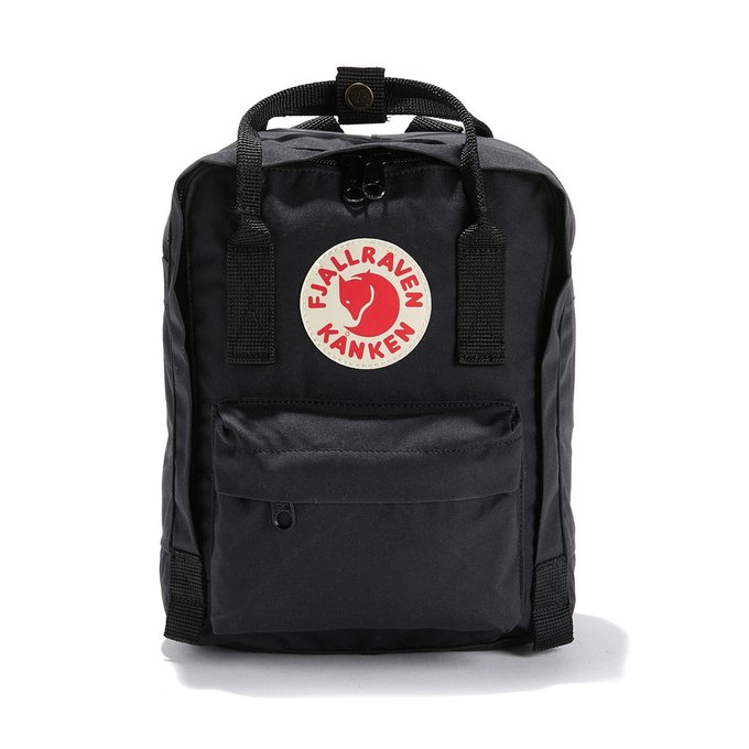 Fjallraven Kanken Mini à Rayures Noir
