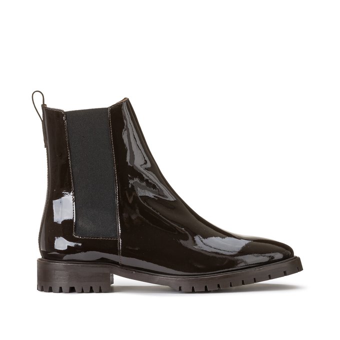 N500 Chelsea Boots in Patent Leather