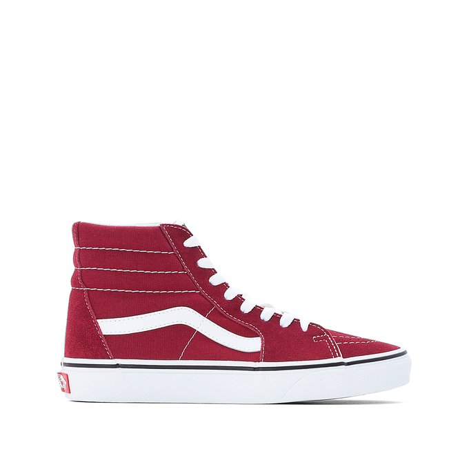 sk8 hi burgundy