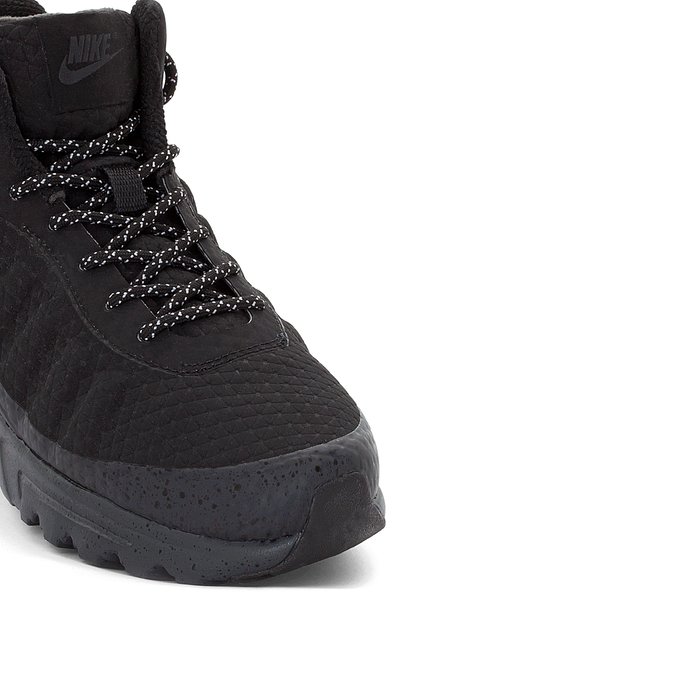 black nike air max high tops