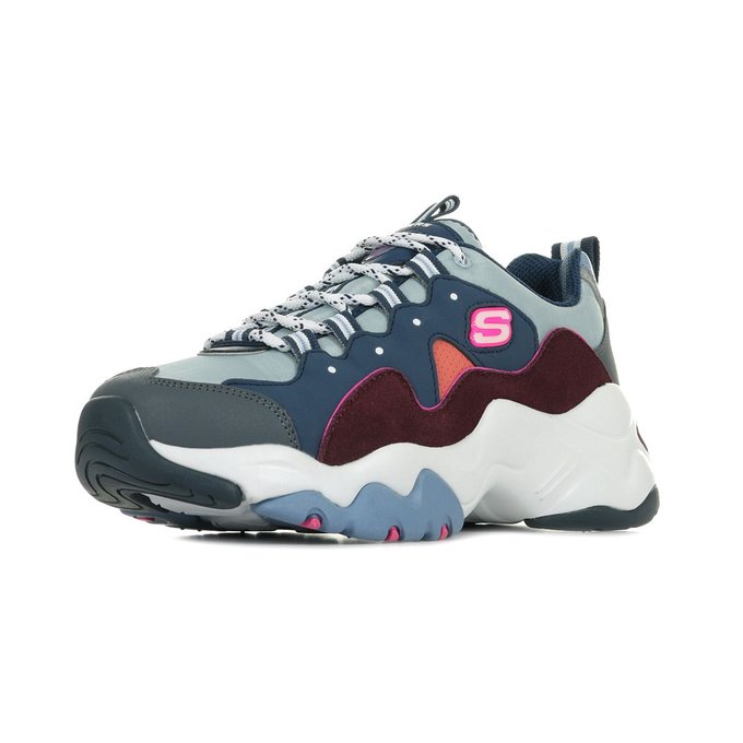 skechers d'lites bordeaux